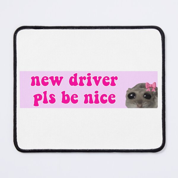 Item preview, Sad Hamster New Driver Pls Be Nice Pack designed and sold by funkyst.
