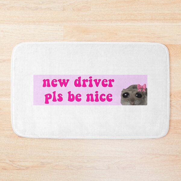 Item preview, Sad Hamster New Driver Pls Be Nice Pack designed and sold by funkyst.