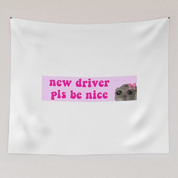 Item preview, Sad Hamster New Driver Pls Be Nice Pack designed and sold by funkyst.
