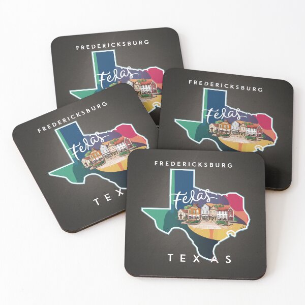 Item preview, Map of Fredericksburg Tx designed and sold by Digital Dreams Arts.