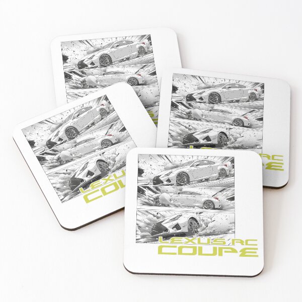 Item preview, Lexus RC Coupe Manga Style, Comic Book Merch Active T-Shirt designed and sold by CairnStone Studio.