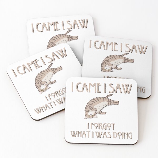 Item preview, I came I saw I forgot what I was doing designed and sold by BigfeetLittlepaws.