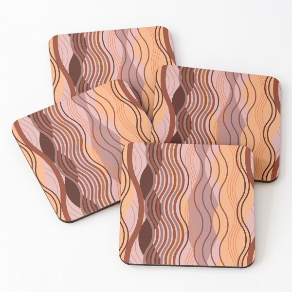 Item preview, Sandstone Canyon Walls Orange Red Waves designed and sold by VintageStyle.