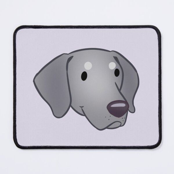 Item preview, Cute Weimaraner dog face designed and sold by Yaragold.
