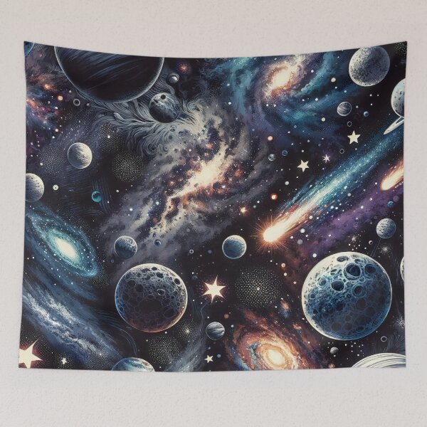 Item preview, Cosmic Voyage Exploring the Infinite Universe in Style designed and sold by ArtComixHaven.