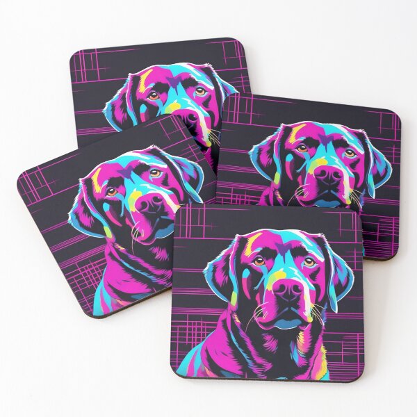 Item preview, Labrador Retriever - Electric Pop Art designed and sold by Kappadog.