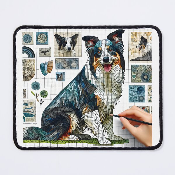 Item preview, Border Collie Dreamscape designed and sold by PawspectCreate.
