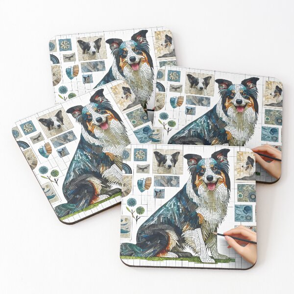 Item preview, Border Collie Dreamscape designed and sold by PawspectCreate.
