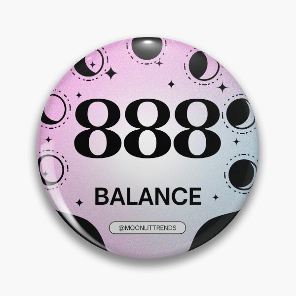 Item preview, Balance 888 designed and sold by Moonlit Trends.