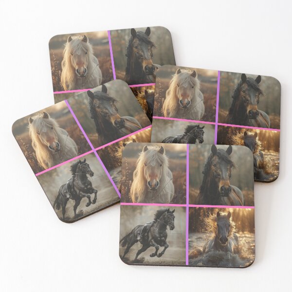 Item preview, Galloping Grace Tee, Wild and Free Horses, Equestrian Elegance Gift designed and sold by Terry-Salsa.