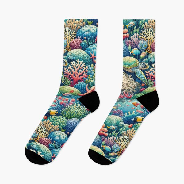 Item preview, Undersea Majesty Coral Reef Wonders in Vivid Hues designed and sold by ArtComixHaven.