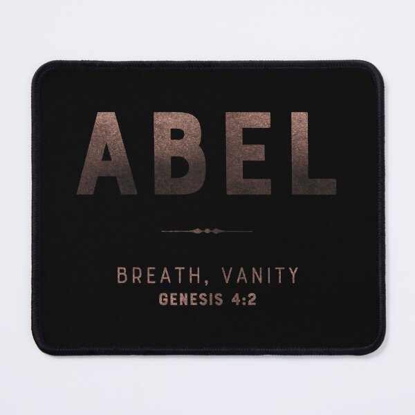 Item preview, Abel | Genesis 4 2 | Breath Vanity | Christian Name with Biblical Meaning | Christian Name Collection designed and sold by Blessed Be Your Name.