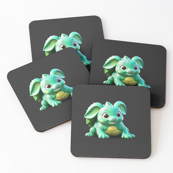 Item preview, A delightful and playful 3D illustration of a friendly Animal with vibrant fur and expressive eyes designed and sold by yeekazar.
