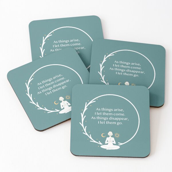 Item preview, As things arise, I let them come. As things disappear, I let them go. designed and sold by Letitgo.guru Swag.