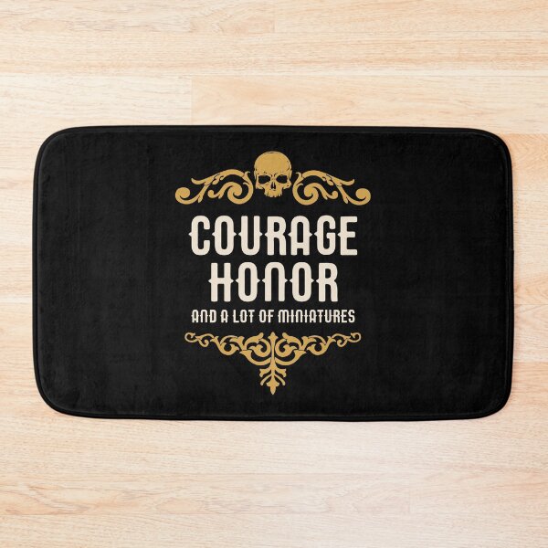 Item preview, Courage Honor and A Lot of Miniatures Funny Wargaming designed and sold by pixeptional.