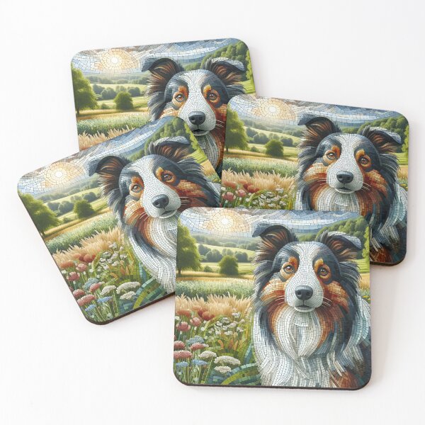 Item preview, Abstract Artistry: Border Collie designed and sold by PawspectCreate.