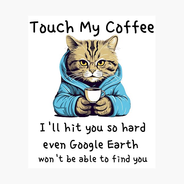 Item preview, Don't Touch My Coffee designed and sold by Aurorapod.