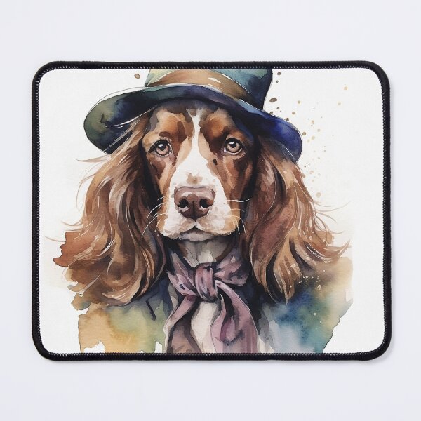 Item preview, Spaniel. Watercolor Cocker spaniel. Cocker spaniel lover designed and sold by Tsifra.
