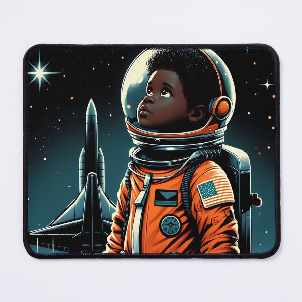Item preview, Mini astronauta admirando as estrelas designed and sold by Gabi Silva.