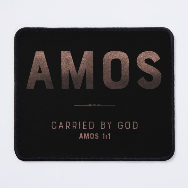 Item preview, Amos | Amos 1 1 | Carried By God | Christian Name with Biblical Meaning | Christian Name Collection designed and sold by Blessed Be Your Name.
