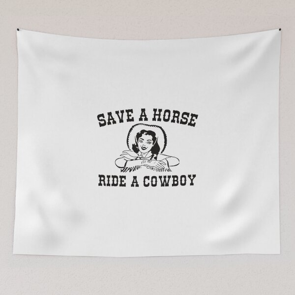 Item preview, Save a Horse Ride a Cowboy designed and sold by Katherine Mandeville.