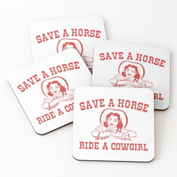 Item preview, Save a Horse Ride a Cowgirl designed and sold by Katherine Mandeville.