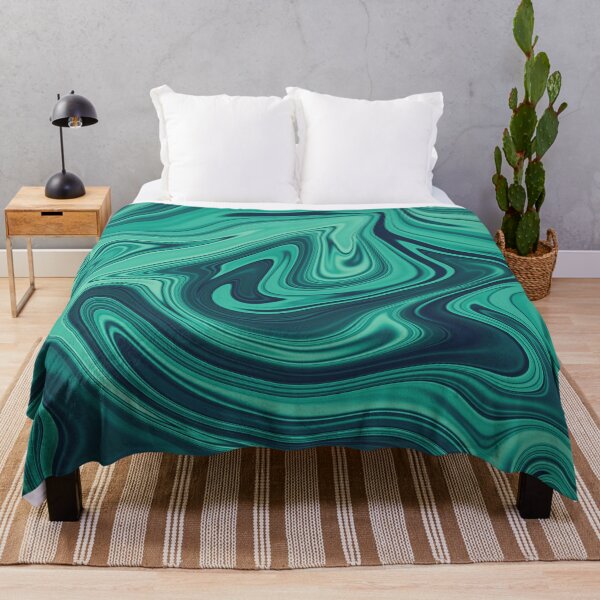Item preview, liquify cyan color pattern designed and sold by cutecrazytshirt.