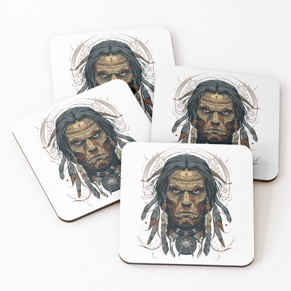 Item preview, Native American Indian Warrior designed and sold by Wild-Co.