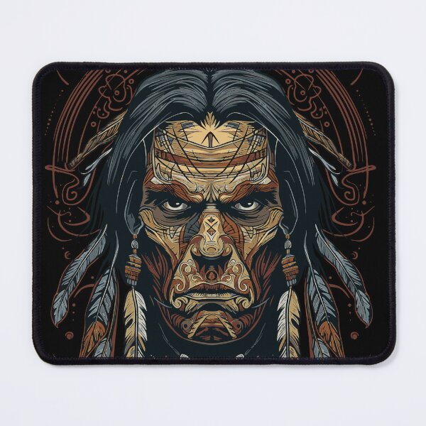 Item preview, Native American Indian Warrior designed and sold by Wild-Co.