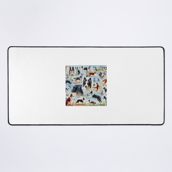 Item preview, Mosaic Masterpiece: Border Collie designed and sold by PawspectCreate.