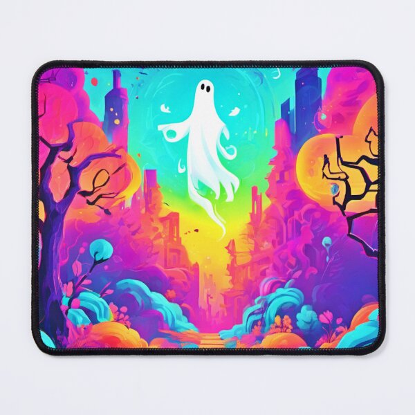 Item preview, Vibrant Ghost Halloween Delight designed and sold by Health And Fitness Posts e-Store.