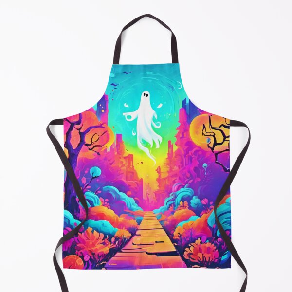 Item preview, Vibrant Ghost Halloween Delight designed and sold by Health And Fitness Posts e-Store.
