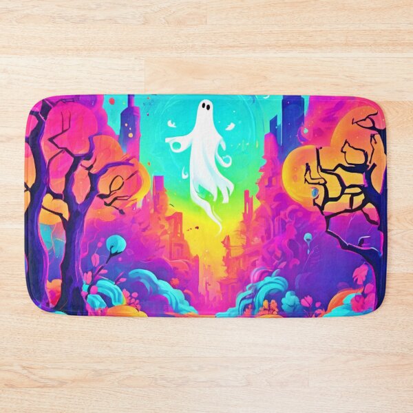 Item preview, Vibrant Ghost Halloween Delight designed and sold by Health And Fitness Posts e-Store.