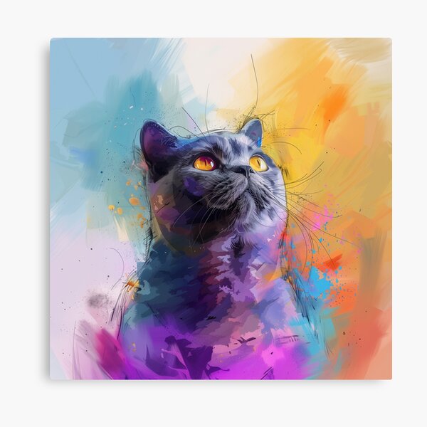 ARTCANVAS hot Scottish Fold Cat Breed Modern Canvas Art Print