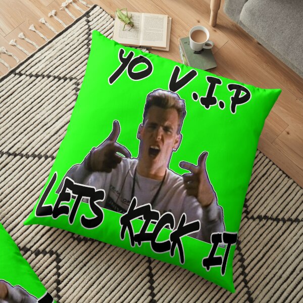 Yo V.I.P Lets Kick It Floor Pillow