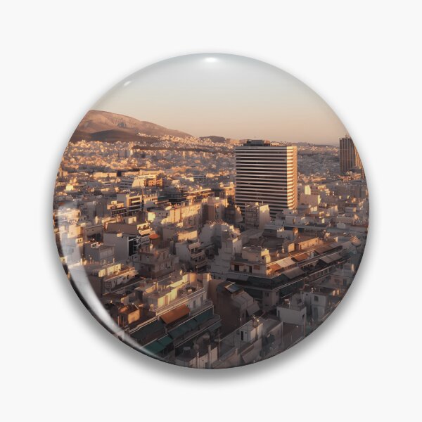 Item preview, Skyline Sunset Of Athens designed and sold by EmmaleeHill.