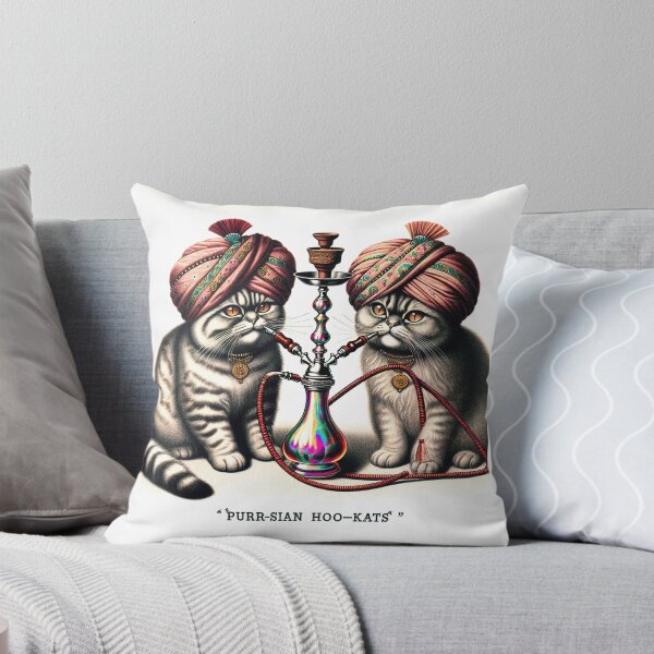Item preview, Purr-Sian Hookats Hookah Smoking Kitties  designed and sold by HippieFarms11.