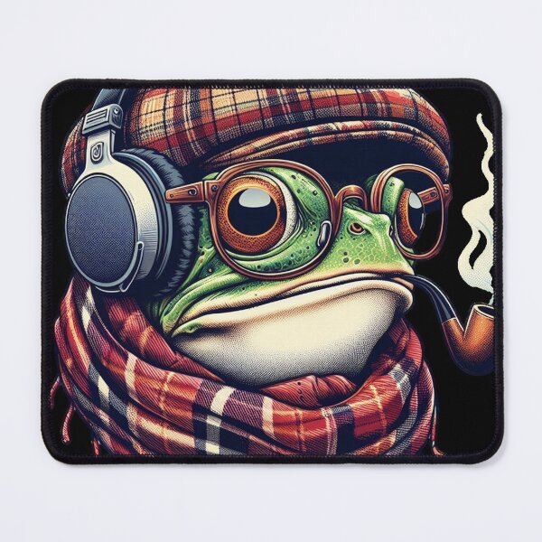 Item preview, Hipster Frog designed and sold by Oryartil.