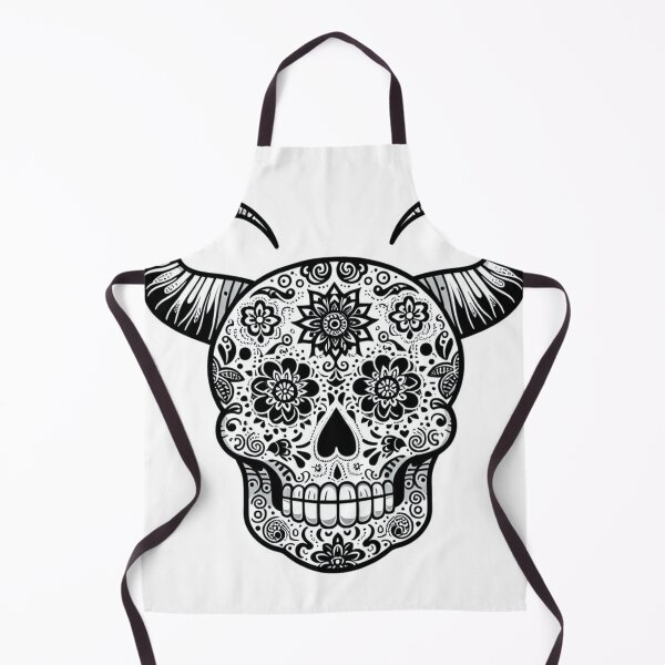 Item preview, Sweet Enchantment: Sugar Horned Skull- sugar skull designed and sold by MrDarkRealm.