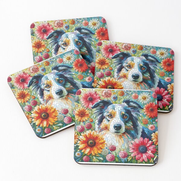 Item preview, Abstract Elegance: Border Collie designed and sold by PawspectCreate.