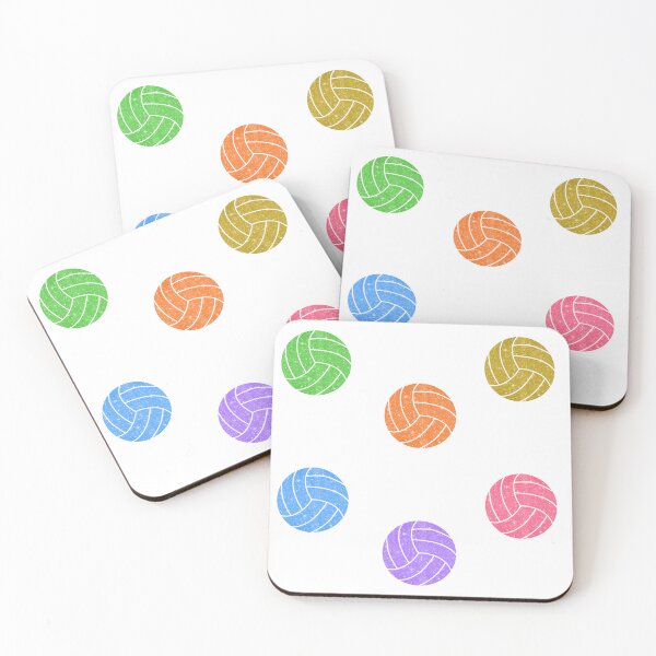 Item preview, Colorful Preppy Glitter Volleyball Set Pack designed and sold by wonderxwander.
