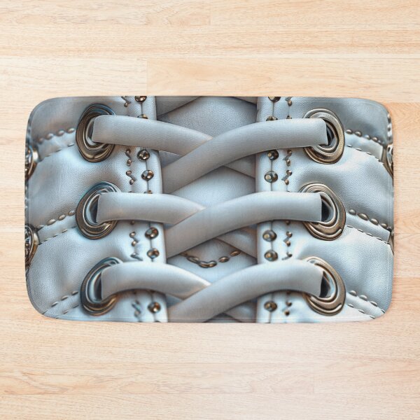 Item preview, White leather laced steampunk corset texture designed and sold by Fantasyplus.