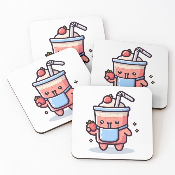 Item preview, Kawaii Smoothie With Bib designed and sold by CanvasCutie.