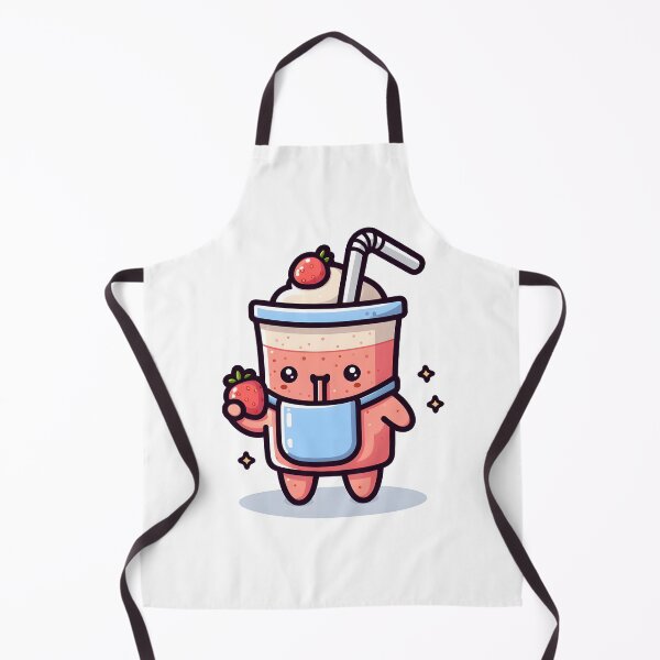 Item preview, Kawaii Smoothie With Bib designed and sold by CanvasCutie.