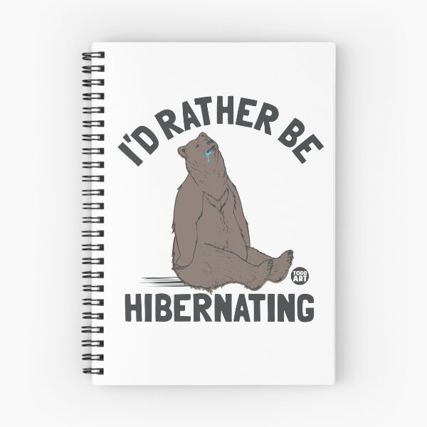 Item preview, I'D Rather Be Hibernating designed and sold by TODD GOLDMAN.