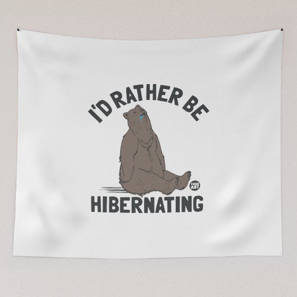 Item preview, I'D Rather Be Hibernating designed and sold by TODD GOLDMAN.