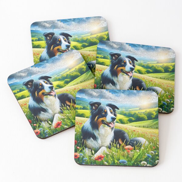 Item preview, Mosaic Marvel: Dog Art designed and sold by PawspectCreate.
