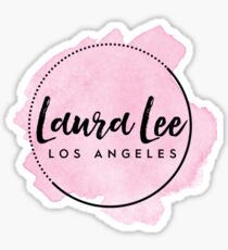 Laura Lee Los Angeles Sticker