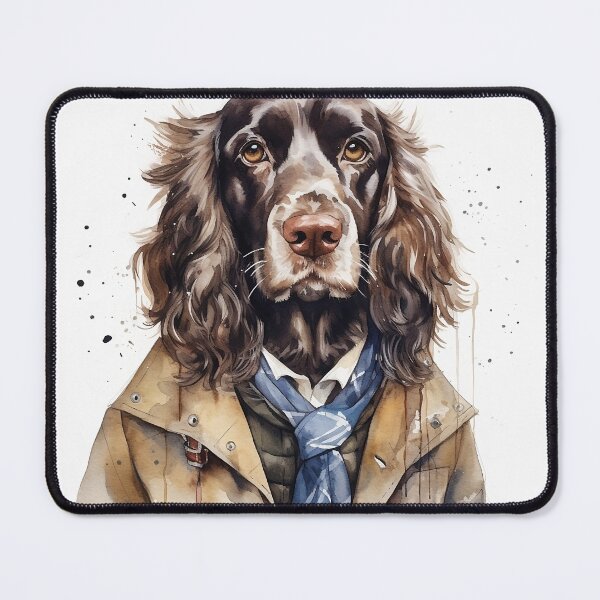 Item preview, Spaniel. Watercolor Cocker spaniel. Cocker spaniel lover designed and sold by Tsifra.