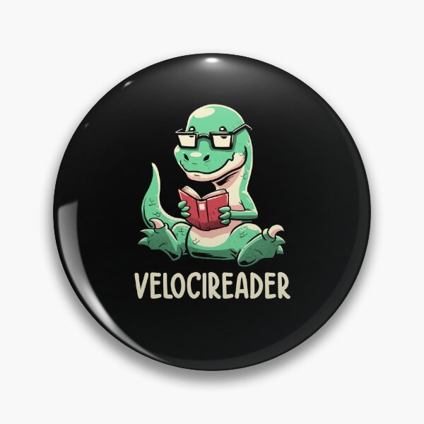 Artikelvorschau, Velocireader - Cute Dino Book Gift entworfen und verkauft von koalateess.